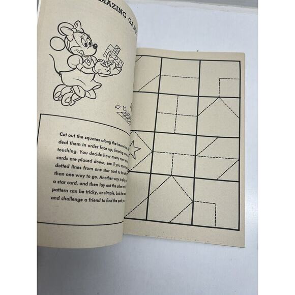 Vintage Whitman Walt Disney Fun Book: Set of 3 Mickey Mouse x2 , Pluto, NEW 1977 - Picture 6 of 12